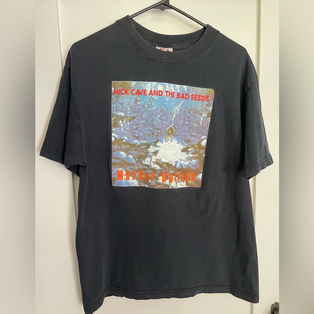 Nick Cave and the Bad Seeds Vintage Original Murder Ballads Shirt 1996 Med Rare